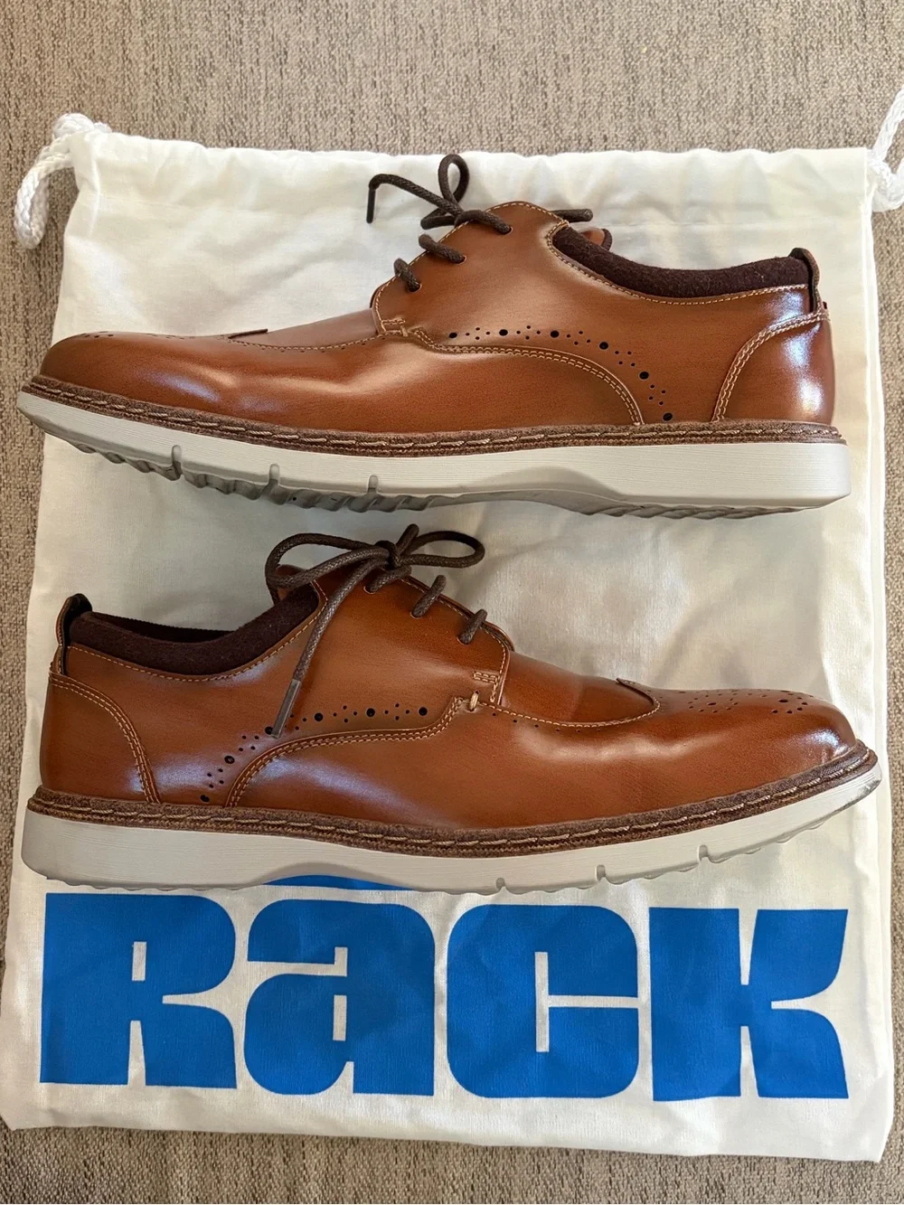 Boy’s Brown Wingtip Dress Shoes